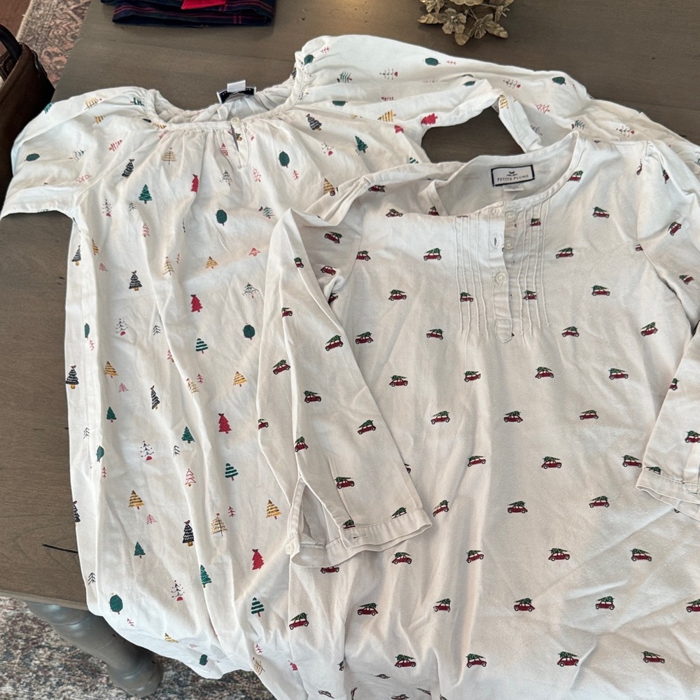 Petite plume holiday Pajama Nightgown Set size 10